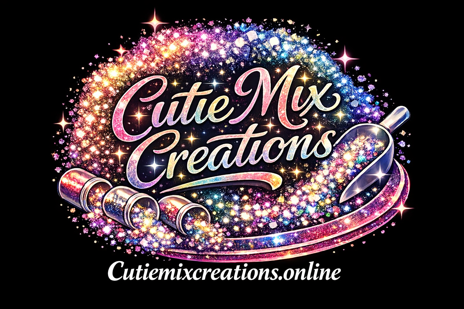 2oz Tik Tok Live Custom Mixed Glitter Bag